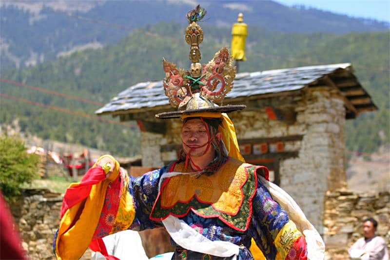 festival in bhutan